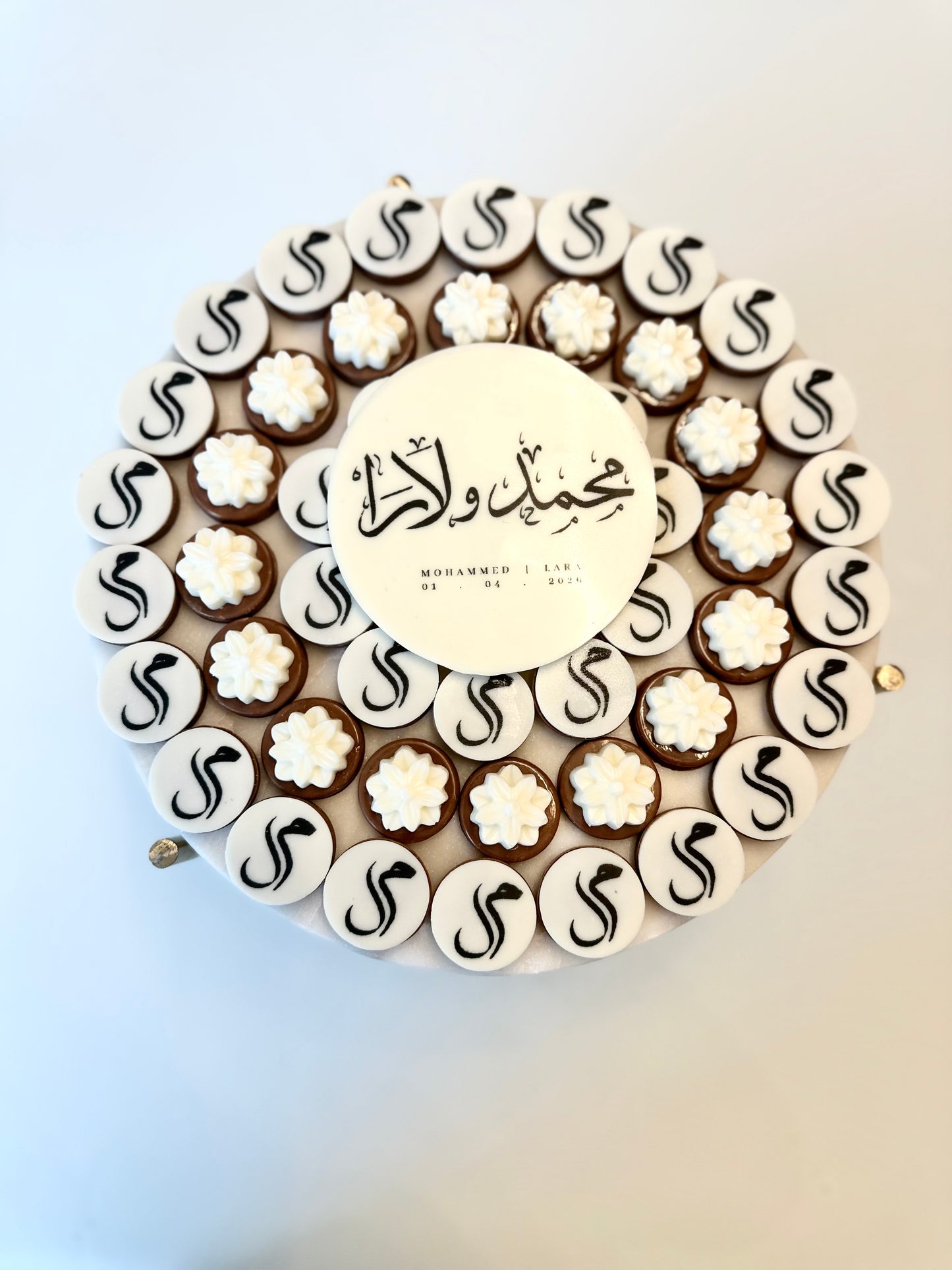 Custom chocolate tray