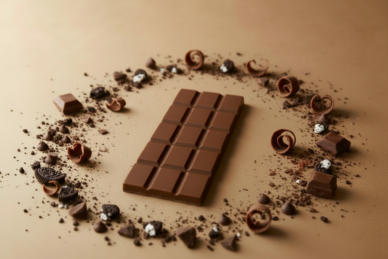 Oreo praline chocolate bar